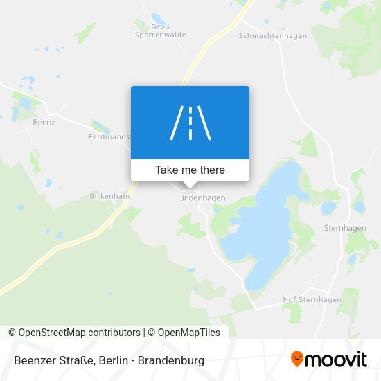 Beenzer Straße map