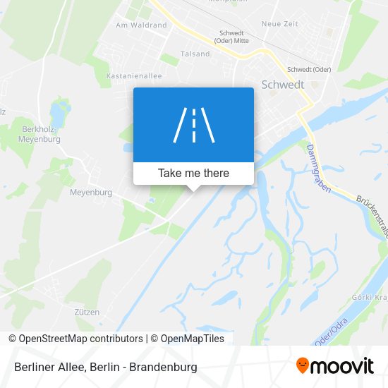 Berliner Allee map