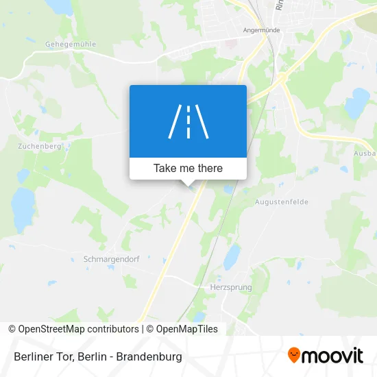 Карта Berliner Tor
