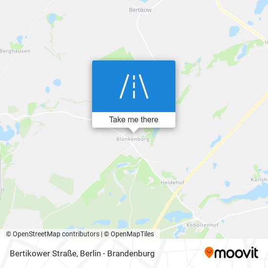 Bertikower Straße map