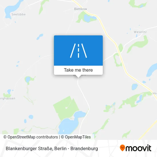 Карта Blankenburger Straße