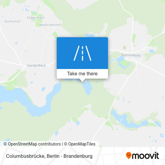 Columbusbrücke map