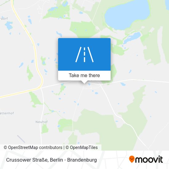 Crussower Straße map