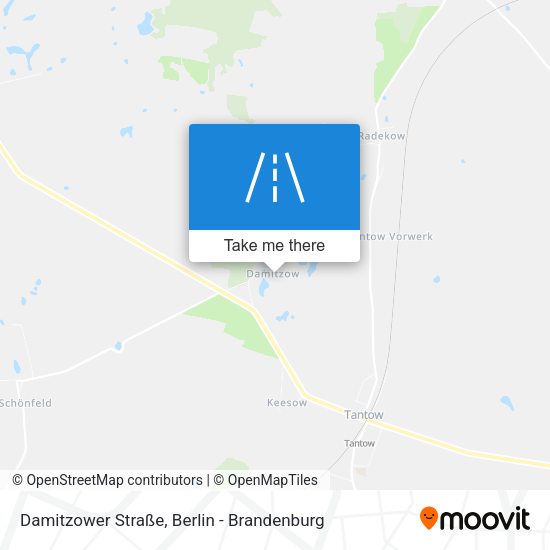 Damitzower Straße map