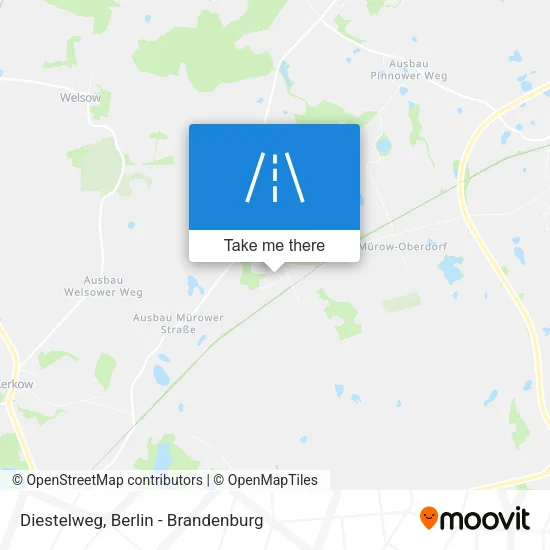 Карта Diestelweg