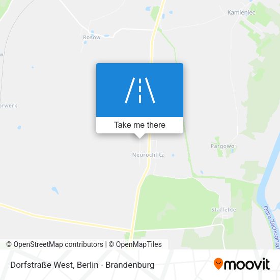 Dorfstraße West map