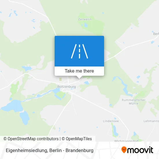 Eigenheimsiedlung map