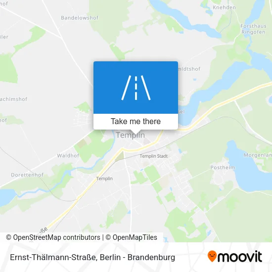Карта Ernst-Thälmann-Straße
