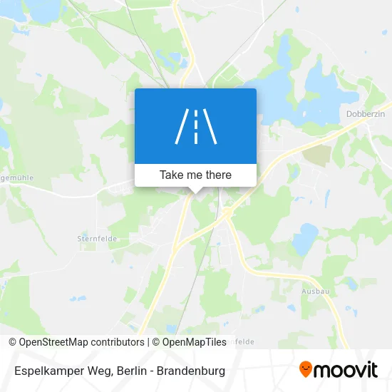Espelkamper Weg map