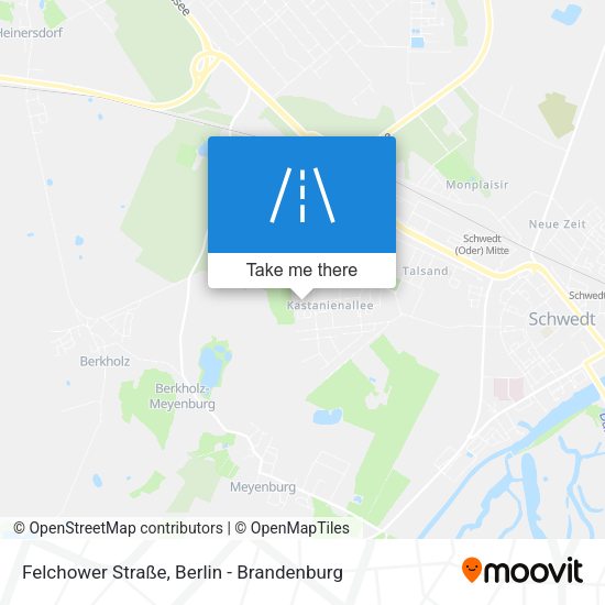 Felchower Straße map