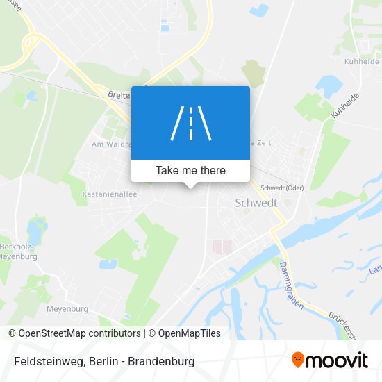 Feldsteinweg map