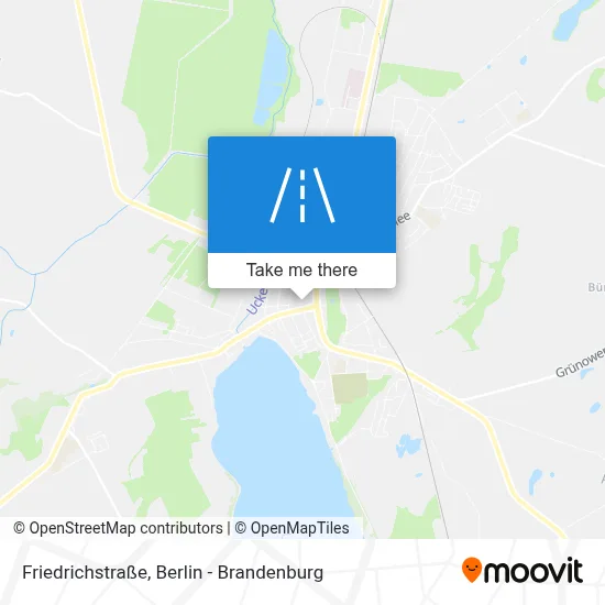 Friedrichstraße map