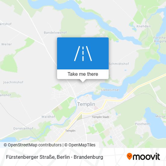 Карта Fürstenberger Straße