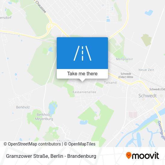 Gramzower Straße map