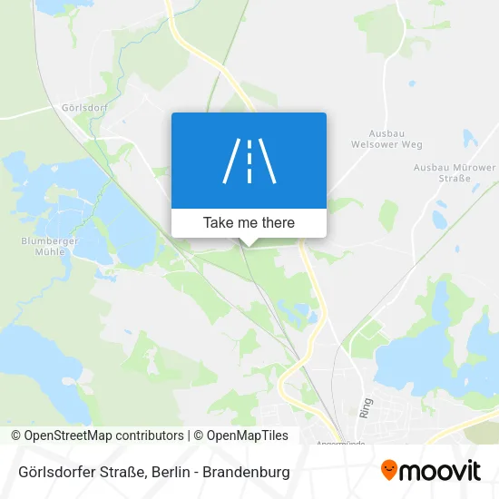 Карта Görlsdorfer Straße