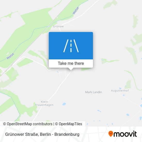 Grünower Straße map
