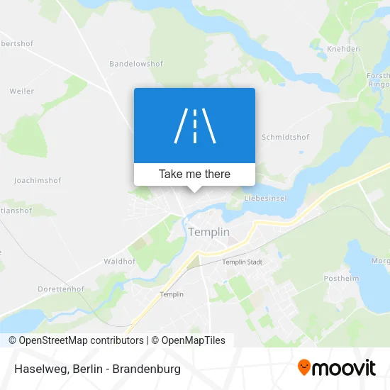 Карта Haselweg