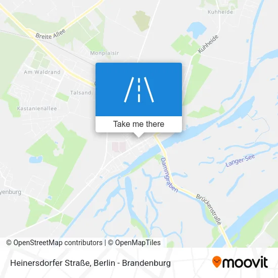 Карта Heinersdorfer Straße