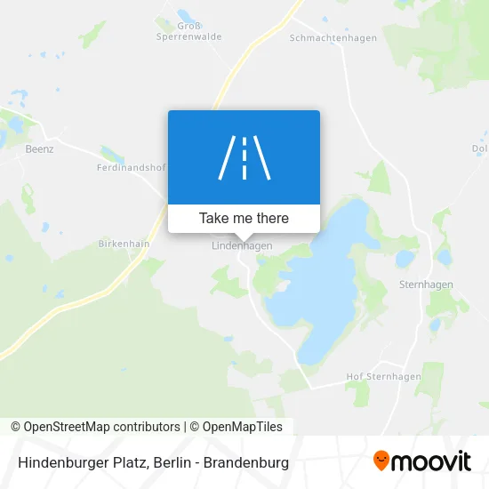 Карта Hindenburger Platz