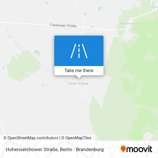 Карта Hohenselchower Straße