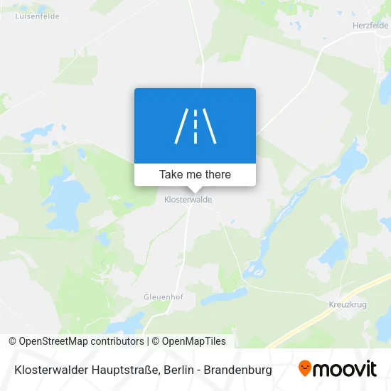 Карта Klosterwalder Hauptstraße