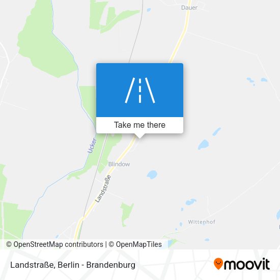 Landstraße map