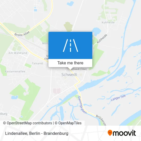 Карта Lindenallee