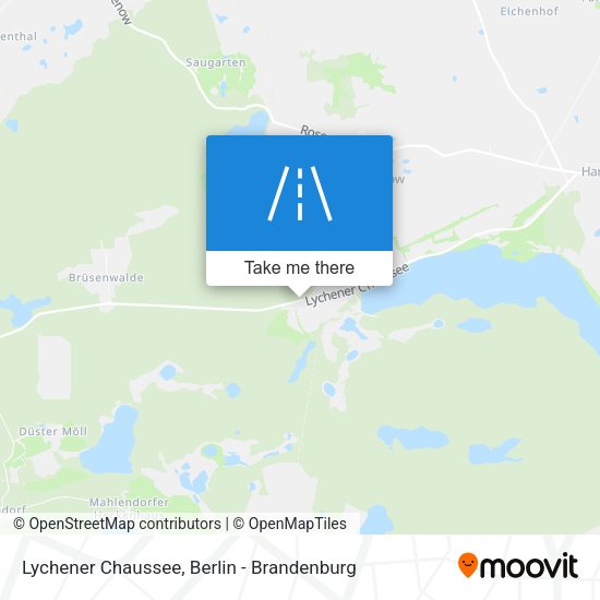 Lychener Chaussee map