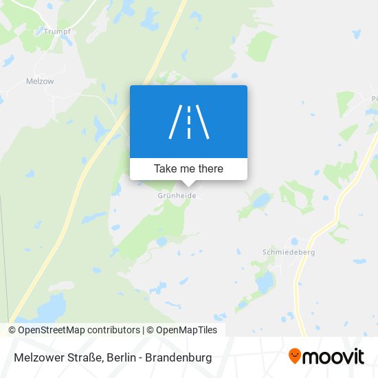 Melzower Straße map