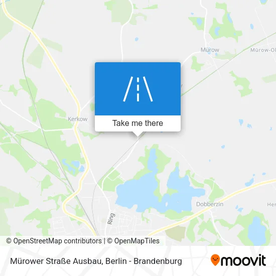 Карта Mürower Straße Ausbau