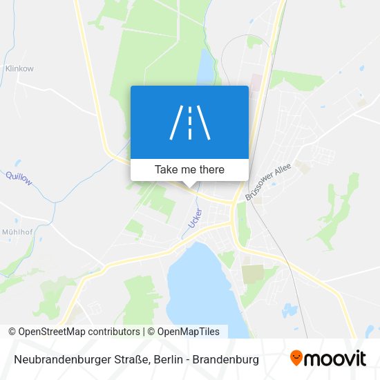 Neubrandenburger Straße map