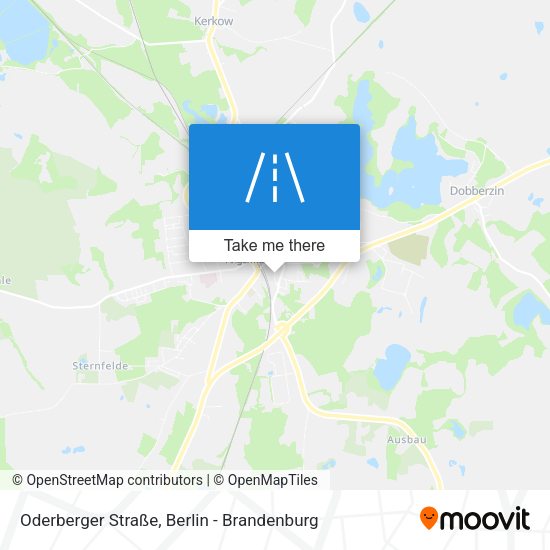 Oderberger Straße map