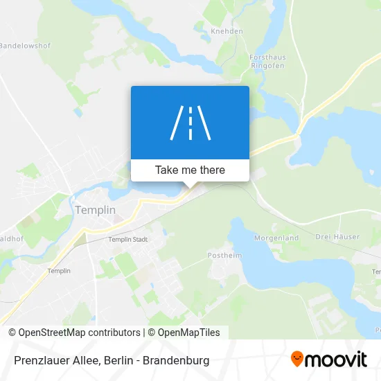 Prenzlauer Allee map