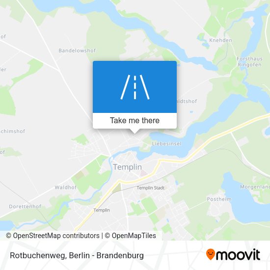 Rotbuchenweg map