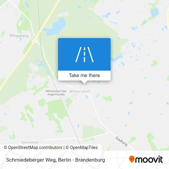 Карта Schmiedeberger Weg