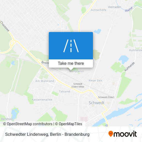 Schwedter Lindenweg map