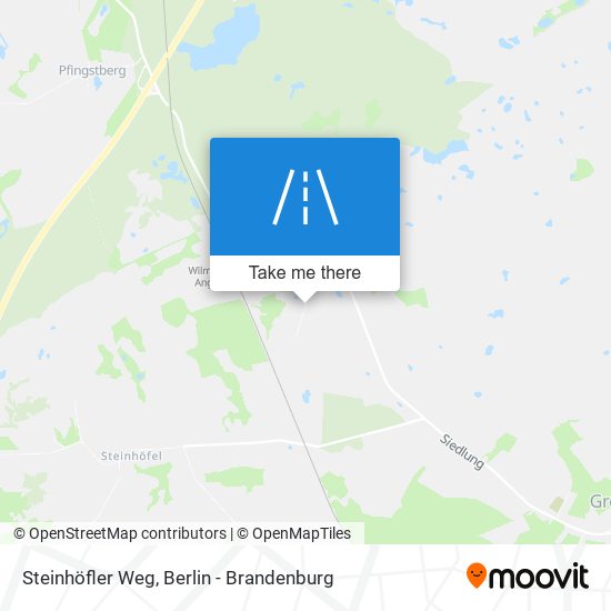 Steinhöfler Weg map