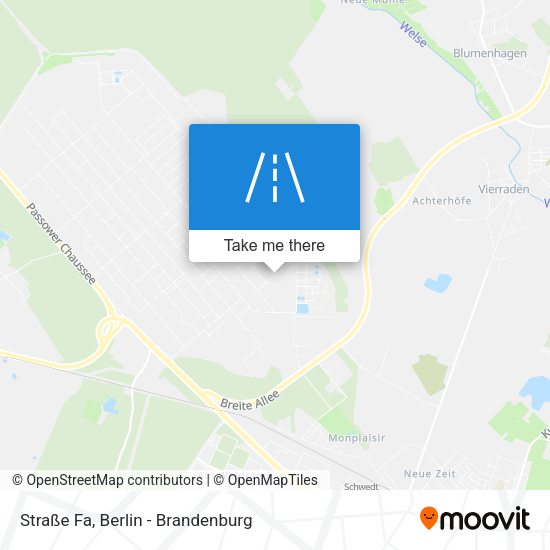 Straße Fa map