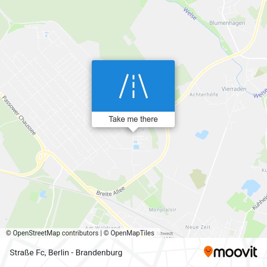 Straße Fc map