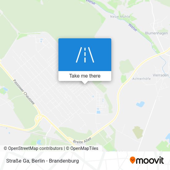 Straße Ga map