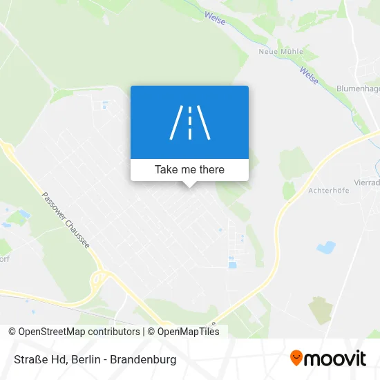 Straße Hd map