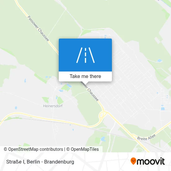 Straße I map