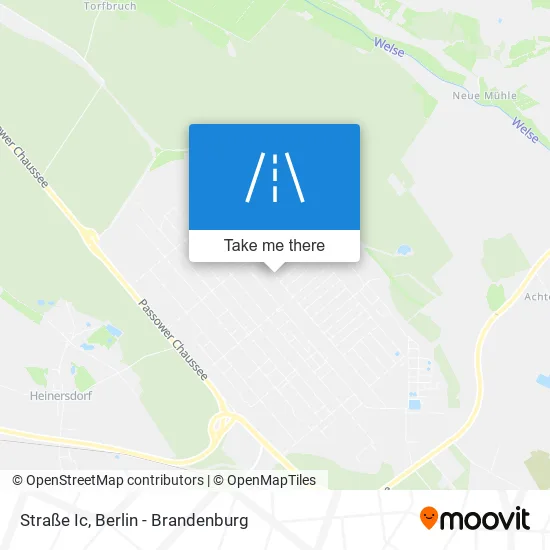 Карта Straße Ic