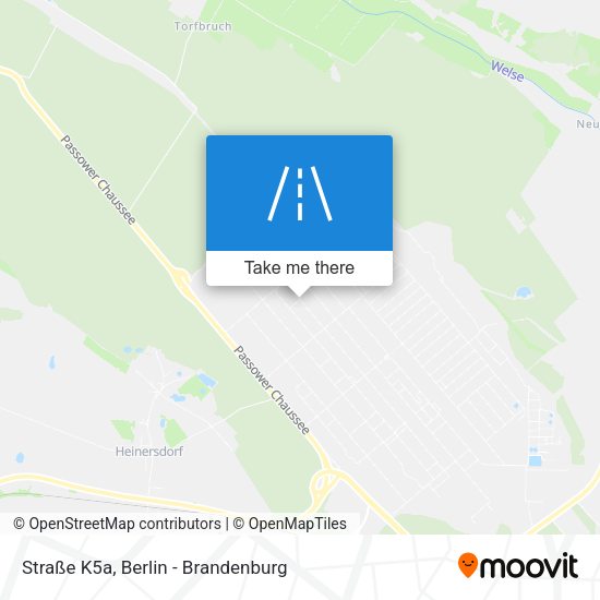 Straße K5a map