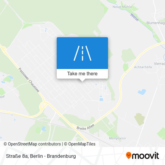 Straße 8a map