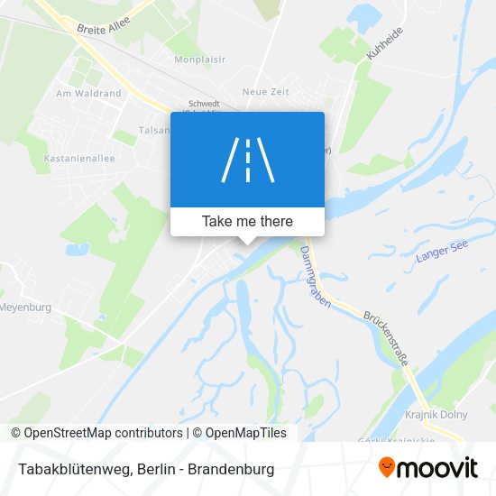 Tabakblütenweg map