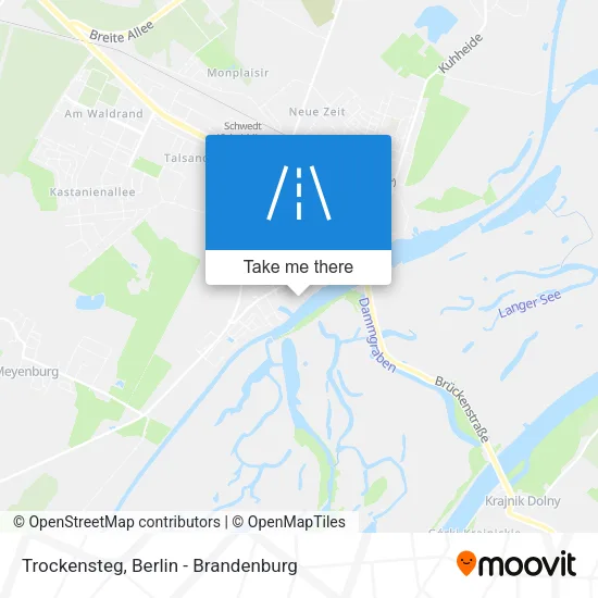 Карта Trockensteg