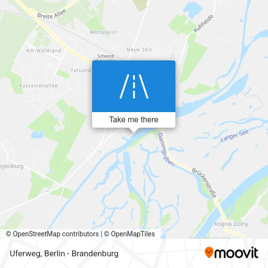 Карта Uferweg