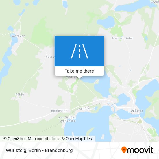 Wurlsteig map