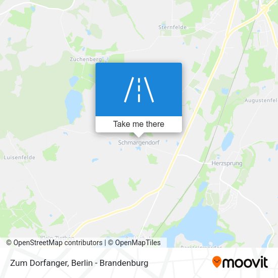 Zum Dorfanger map